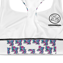 Load image into Gallery viewer, SG Woman's sports bra "Cloudy Skyz"