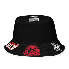 Load image into Gallery viewer, SG 1st Anniversary Reversible Black Bucket