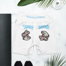 Load image into Gallery viewer, Woman's All White SG Twerk Shorts