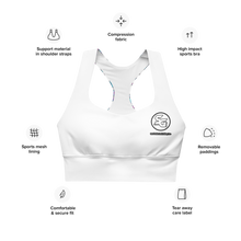 Load image into Gallery viewer, SG Woman&#39;s sports bra &quot;Cloudy Skyz&quot;
