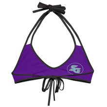 Load image into Gallery viewer, SG Queens Purple Bikini Top
