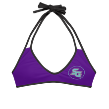 Load image into Gallery viewer, SG Queens Purple Bikini Top
